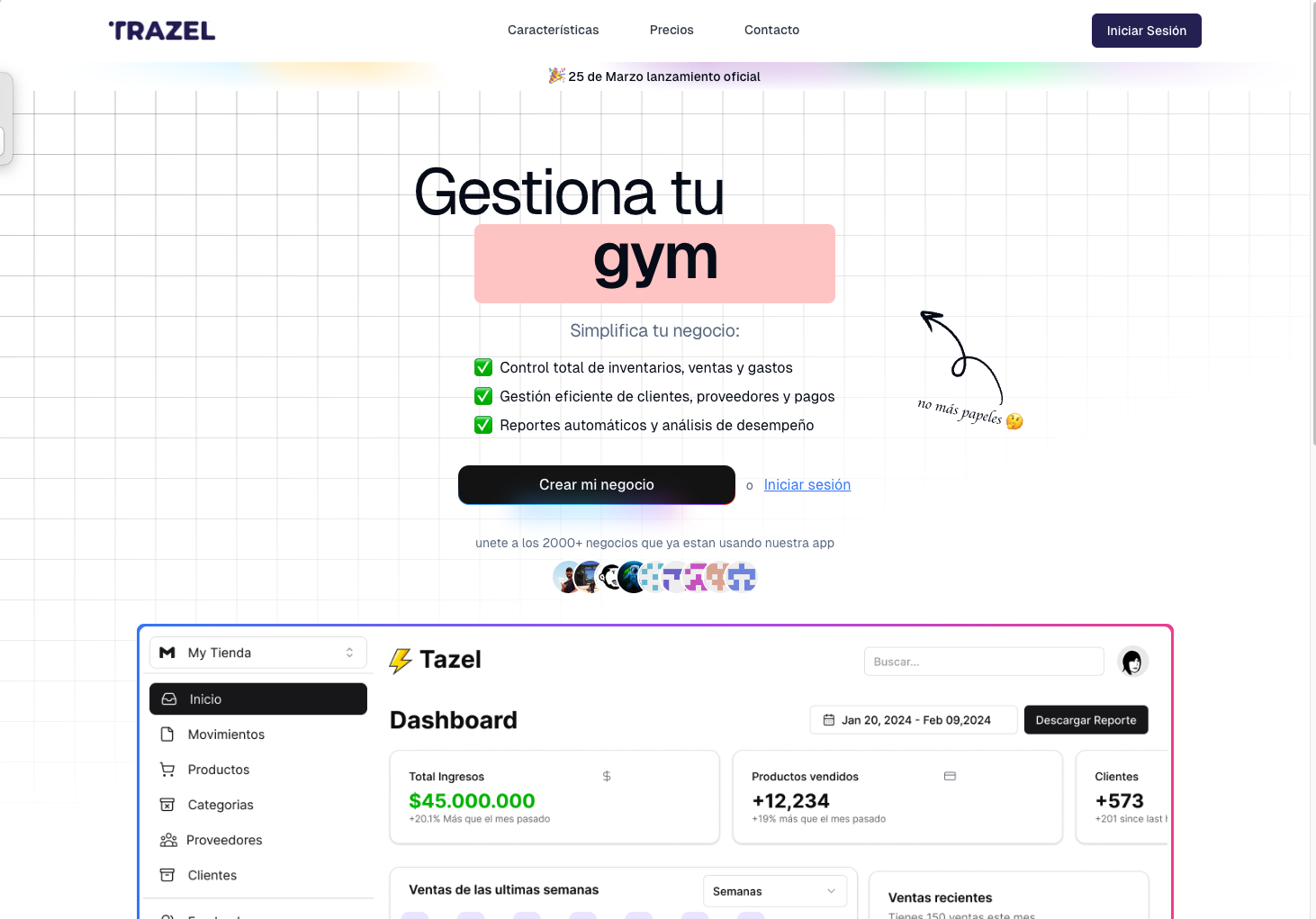 Trazel - Digitaliza tu negocio
